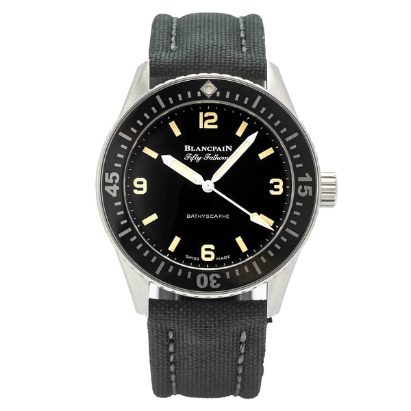 Preowned Blancpain Fifty Fathoms Bathyscaphe Hodinkee (100