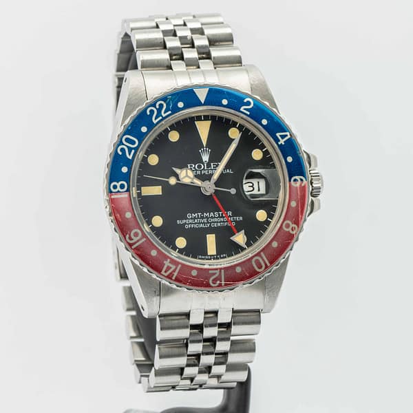 Vintage Rolex 1675 Rolex Pepsi 1970 Rolex GMT Master 1675 Men