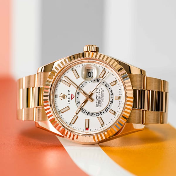 Rolex Sky-Dweller Intense White Dial Rose Gold 42mm (336935