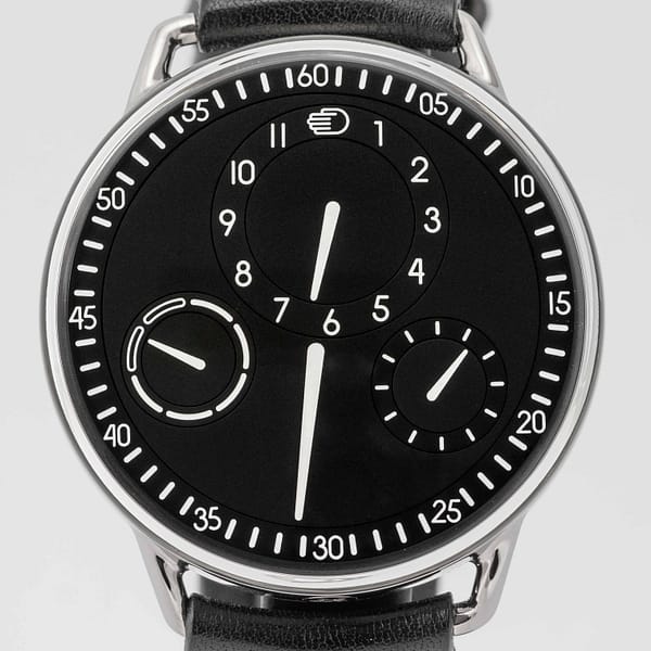 Ressence Type 1 Round Black Dial Titanium 42.7mm — Shreve, Crump & Low