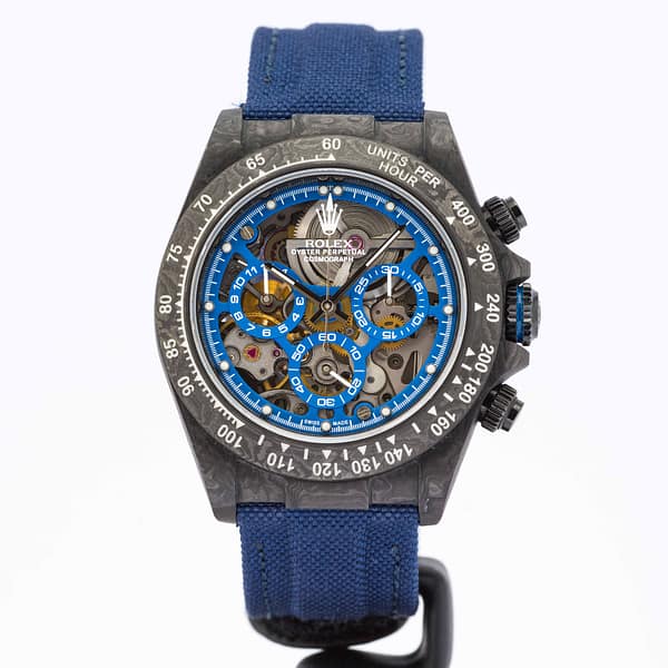 Rolex Cosmogrpah Daytona Blue Skeleton Carbon Concept (Piece