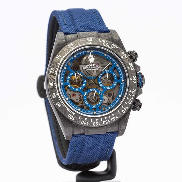 Rolex Cosmogrpah Daytona Blue Skeleton Carbon Concept (Piece