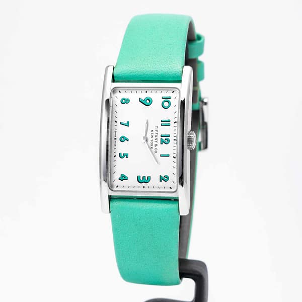 Tiffany & Co. Ladies East West Mini Quartz Stainless Steel 23mm x