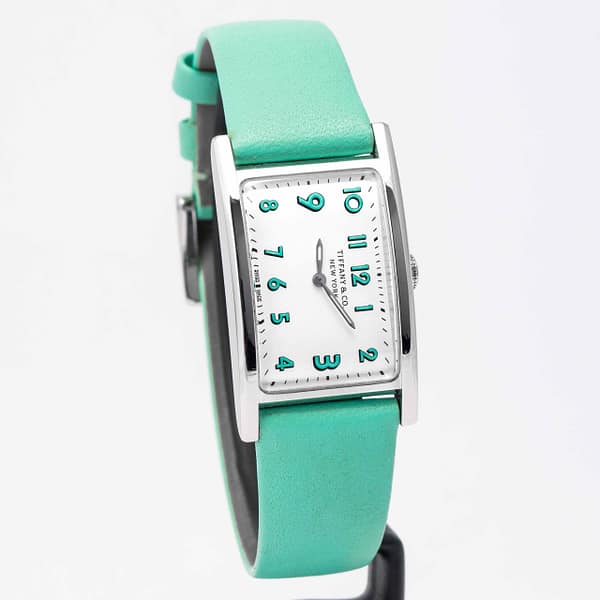 Tiffany & Co 腕時計 レディース Tiffany & Co. Ladies East West Mini Quartz Stainless Steel 23mm x