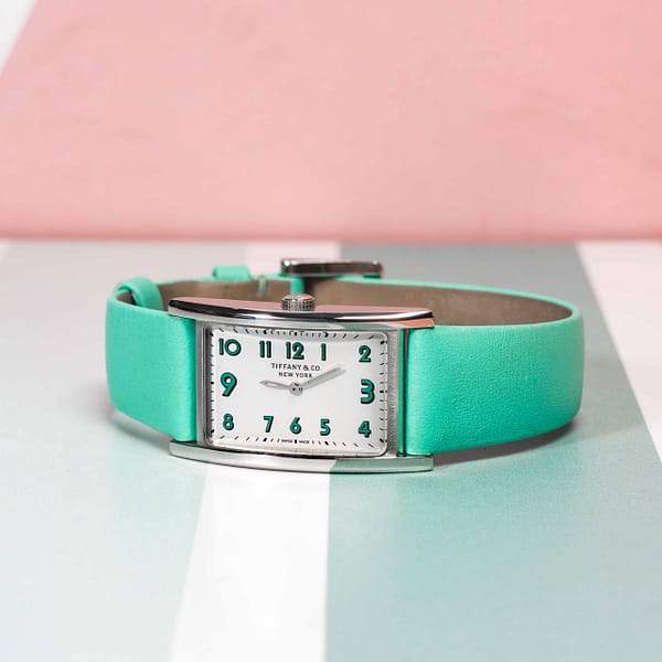 Tiffany & Co. Ladies East West Mini Quartz Stainless Steel 23mm x