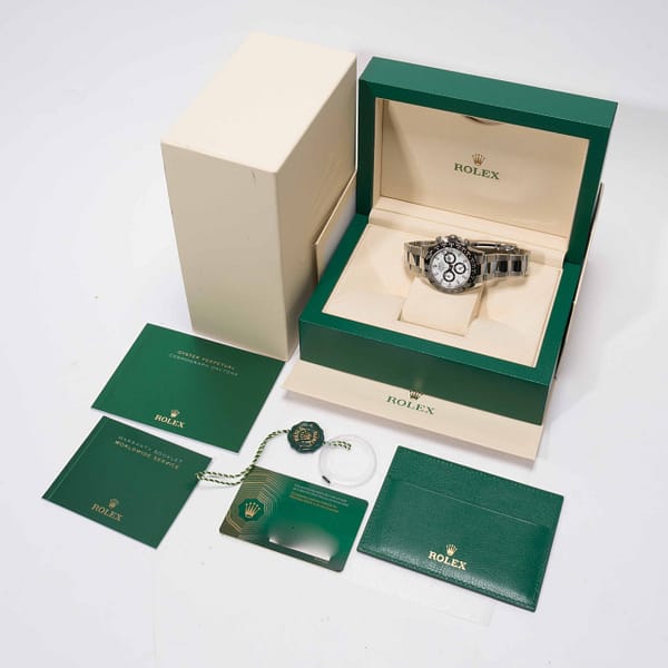 Rolex Cosmograph Daytona Chronograph Panda Dial Stainless Steel