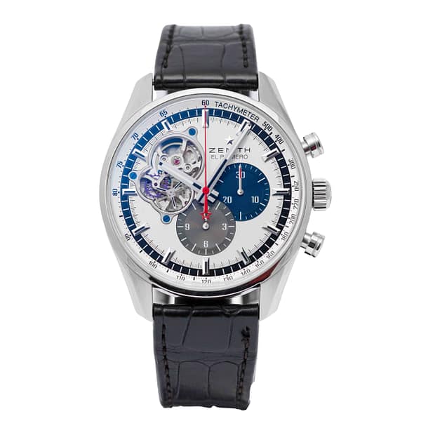 Preowned Zenith El Primero Chronomaster Open Stainless Steel 42mm