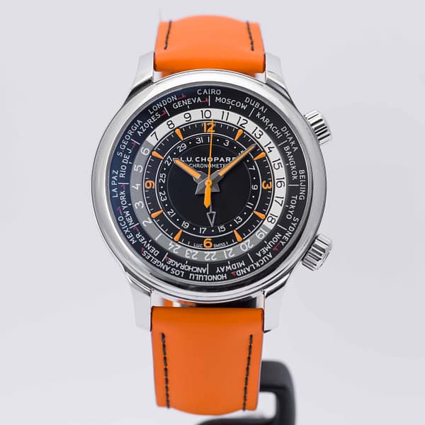 Preowned Chopard L.U.C. Time Traveler One Stainless Steel 42mm