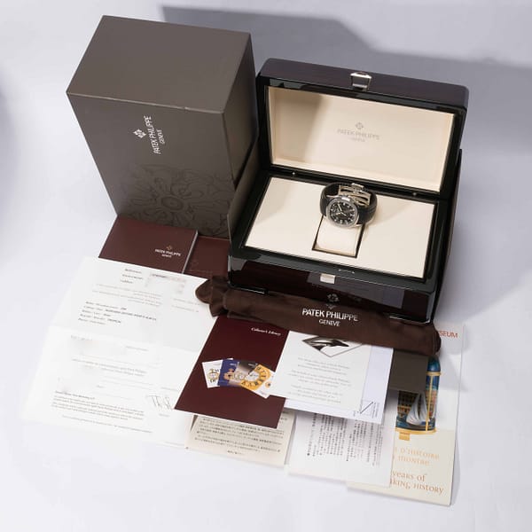 Patek Philippe Aquanaut Stainless Steel Black Dial 40mm (5167A-001