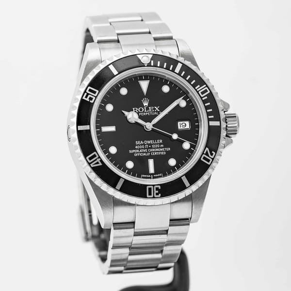 Rolex Submariner Sea-Dweller Stainless Steel 40mm (16600) — Shreve