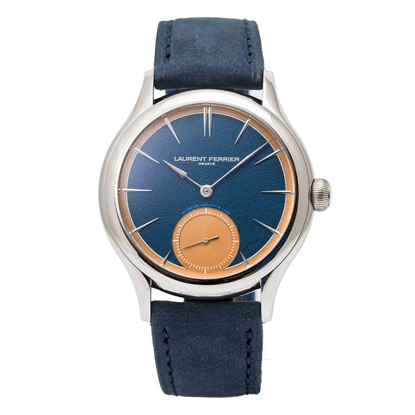 Laurent Ferrier Stainless Steel Square Micro-Rotor – Evergreen