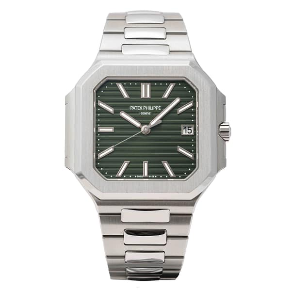 Patek Philippe Cubitus Olive Green Dial Stainless Steel 45mm (5821