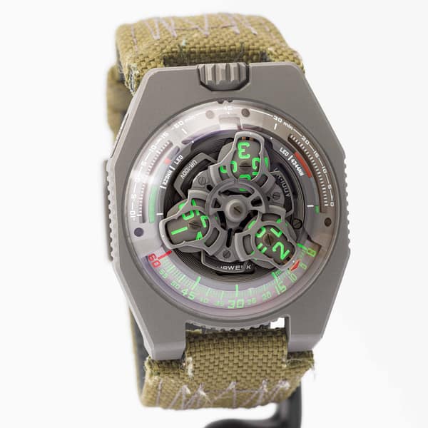 Urwerk UR-100V P.02 Spacetime Grey Dial Gunmetal Finish L.E. (20