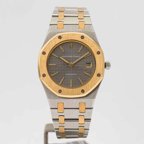 Audemars Piguet Royal Oak Grey Dial Two-Tone Yellow Gold and