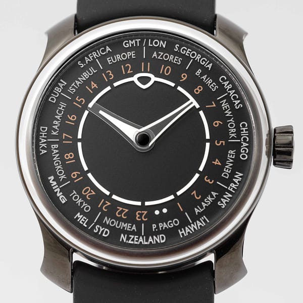 MING 29.01 Midnight World-Timer L.E. (25 pieces) Black DLC