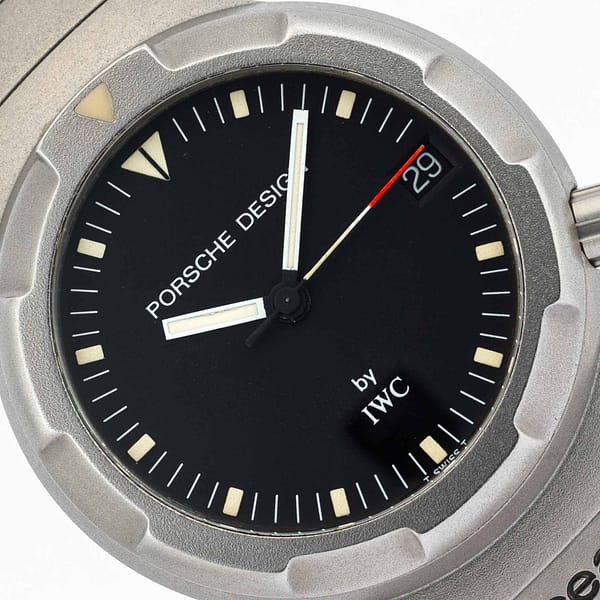 Porsche Design by IWC Ocean 500 Matte Black Dial Titanium 34mm
