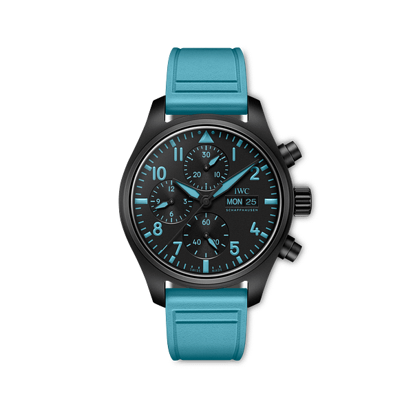 IWC Pilot's Watch Double Chronograph Top Gun 44MM Ceratanium Black