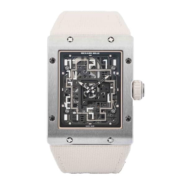 Richard Mille Automatic Winding Extraflat Titanium 36mm x 45.6mm