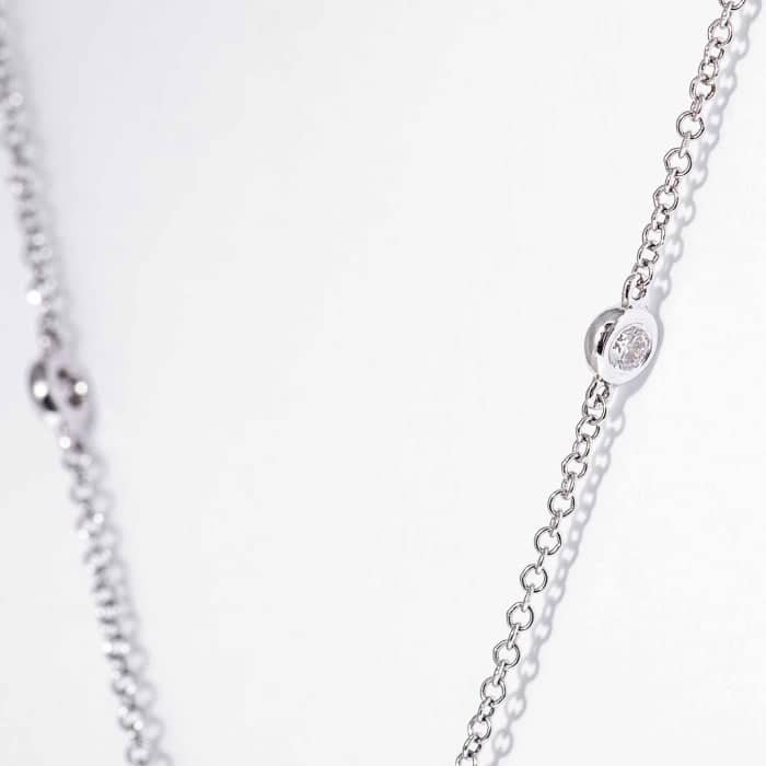 1.26 carat Round Fancy Orange Brown Diamond Pendant Necklace