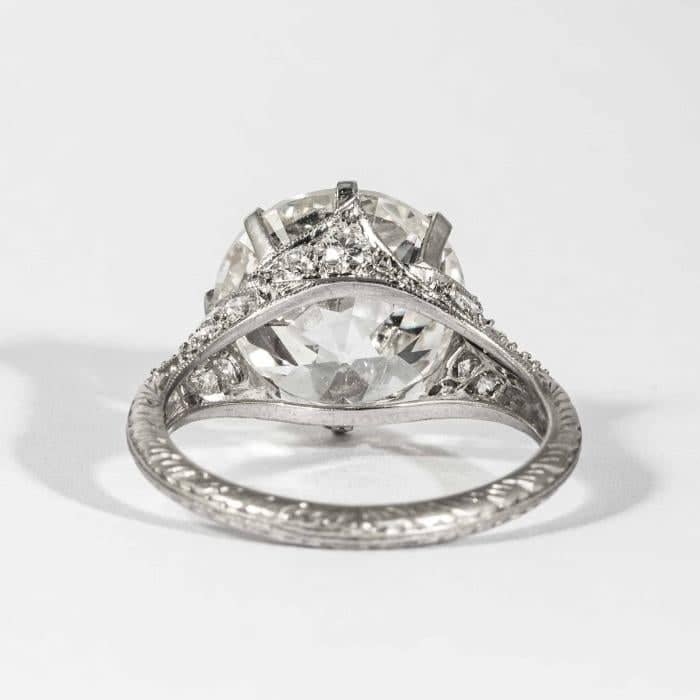 6.20 carat K VS2 Old European Cut Solitaire Diamond (GIA