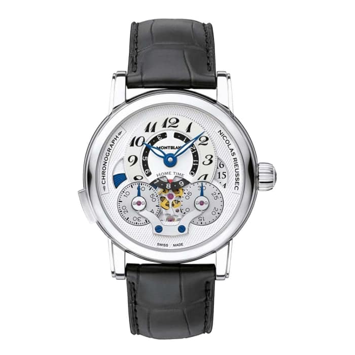 Montblanc Nicolas Rieussec Open Home Time 43mm Stainless Steel