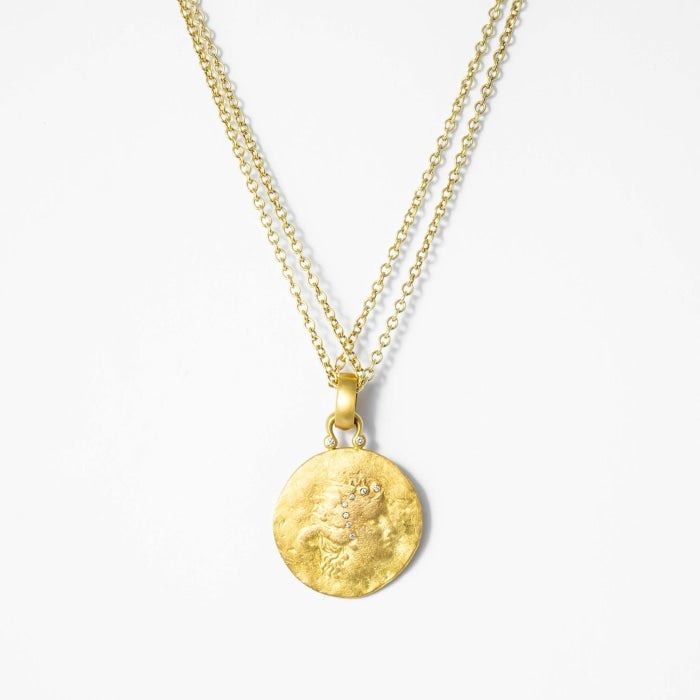 【HYERES LOR】H Edition Dreef Chain Necklace (Gold) CHRISTIAN DIOR Long Necklace Chain AUTH CD LOGO Vintage Gold