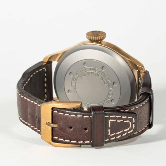 Pre-owned IWC Big Pilot's Watch Heritage Bronze Limited Edition