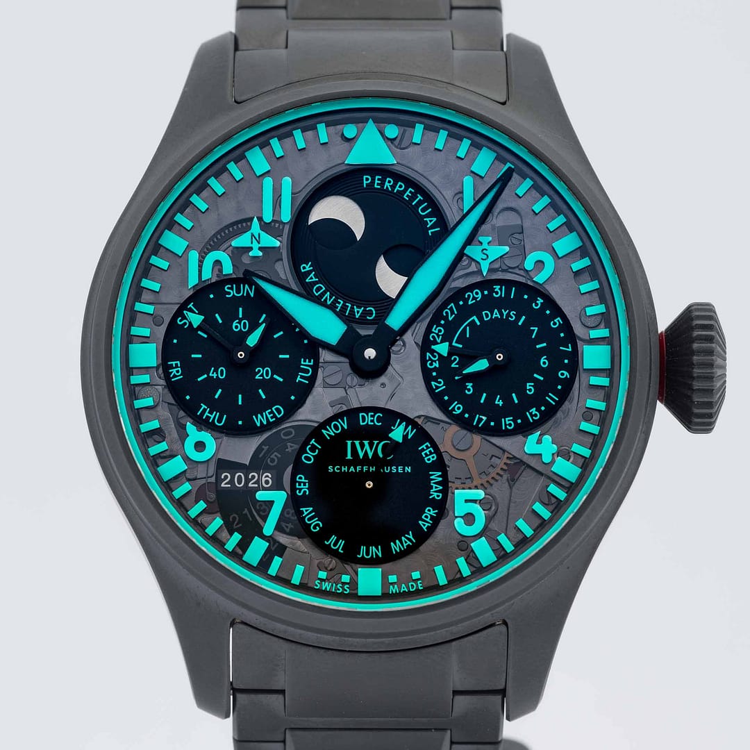 fabulousVlP AMGセルシオ Preowned IWC Big Pilot Perpetual Calendar x Toto Wolff Mercedes