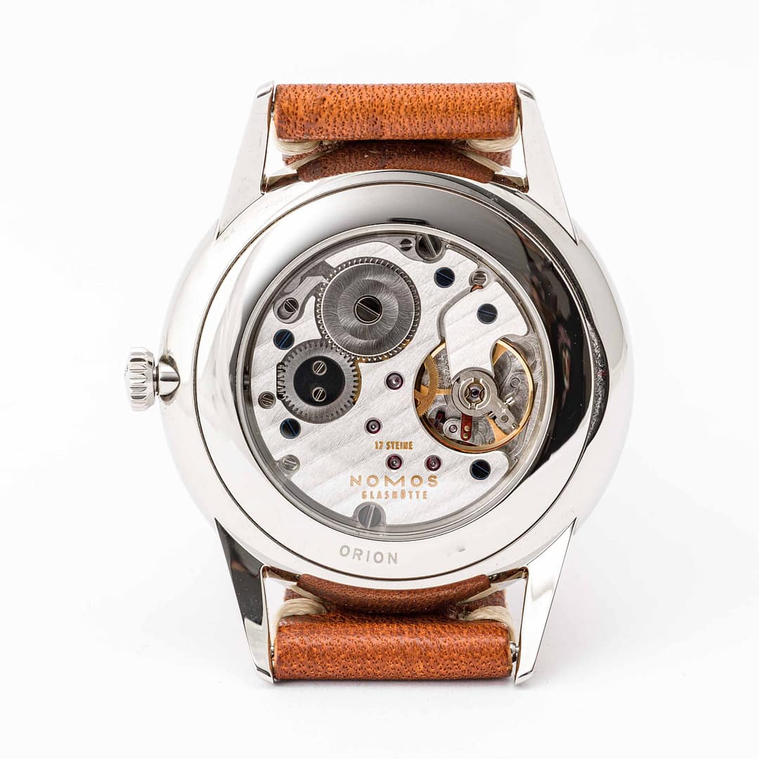 Preowned Nomos Orion 38 White Dial Stainless Steel 38mm (387