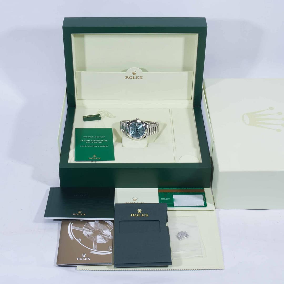 Rolex Oyster Perpetual Presidential Day-Date II Ice Blue Dial