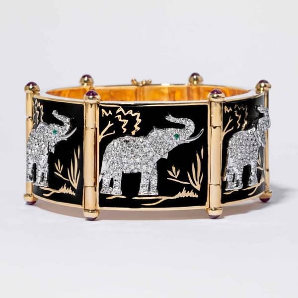 Elephant Knot Bracelet - Gold - Mokoro Collection.com