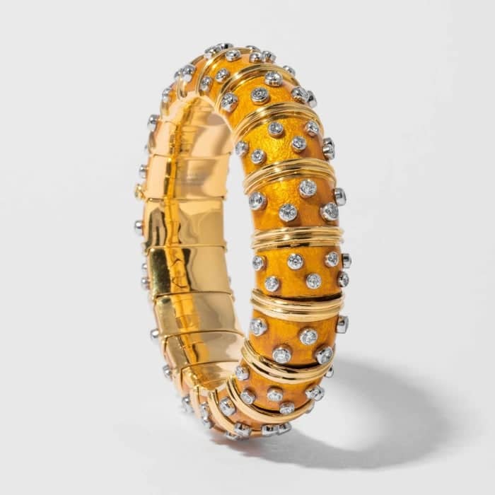 Tiffanys Lock Bangle May Be Its Answer to Cartiers Love Bracelet   National Jeweler