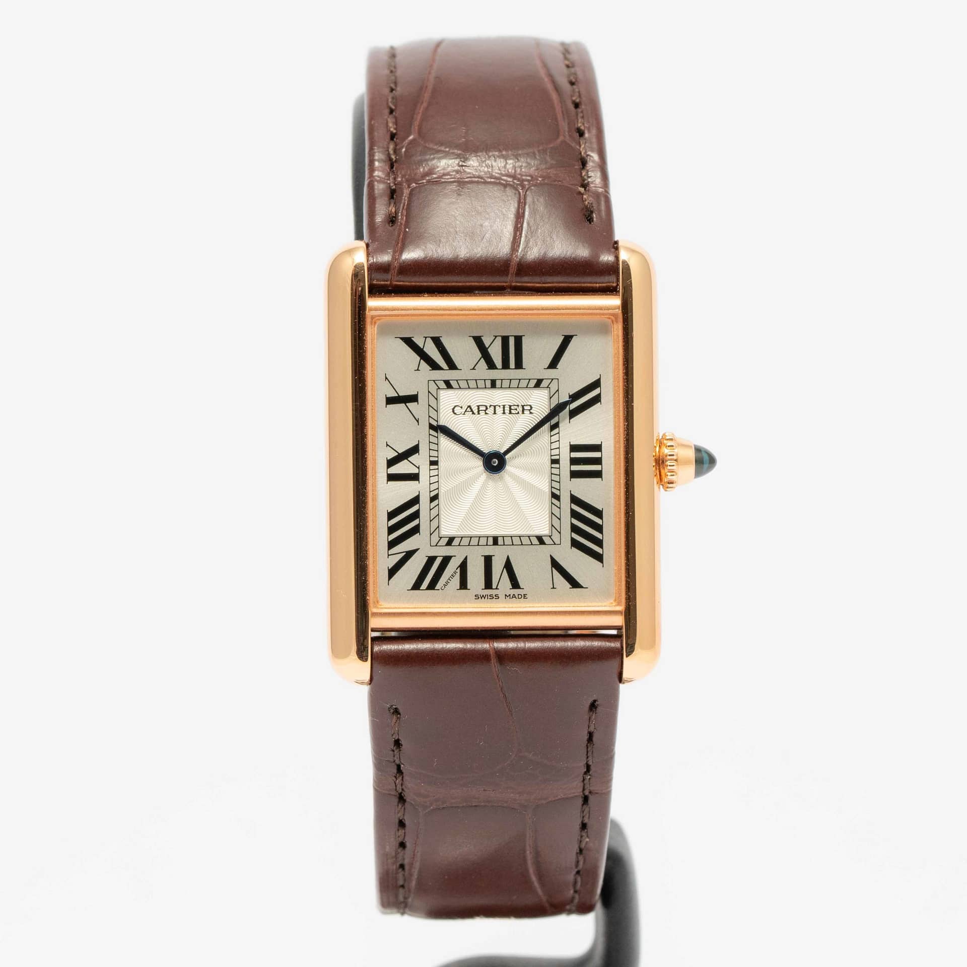 Cartier Tank Louis Rose Gold 33.7mm x 25.5 mm(WGTA0011) — Shreve, Crump ...