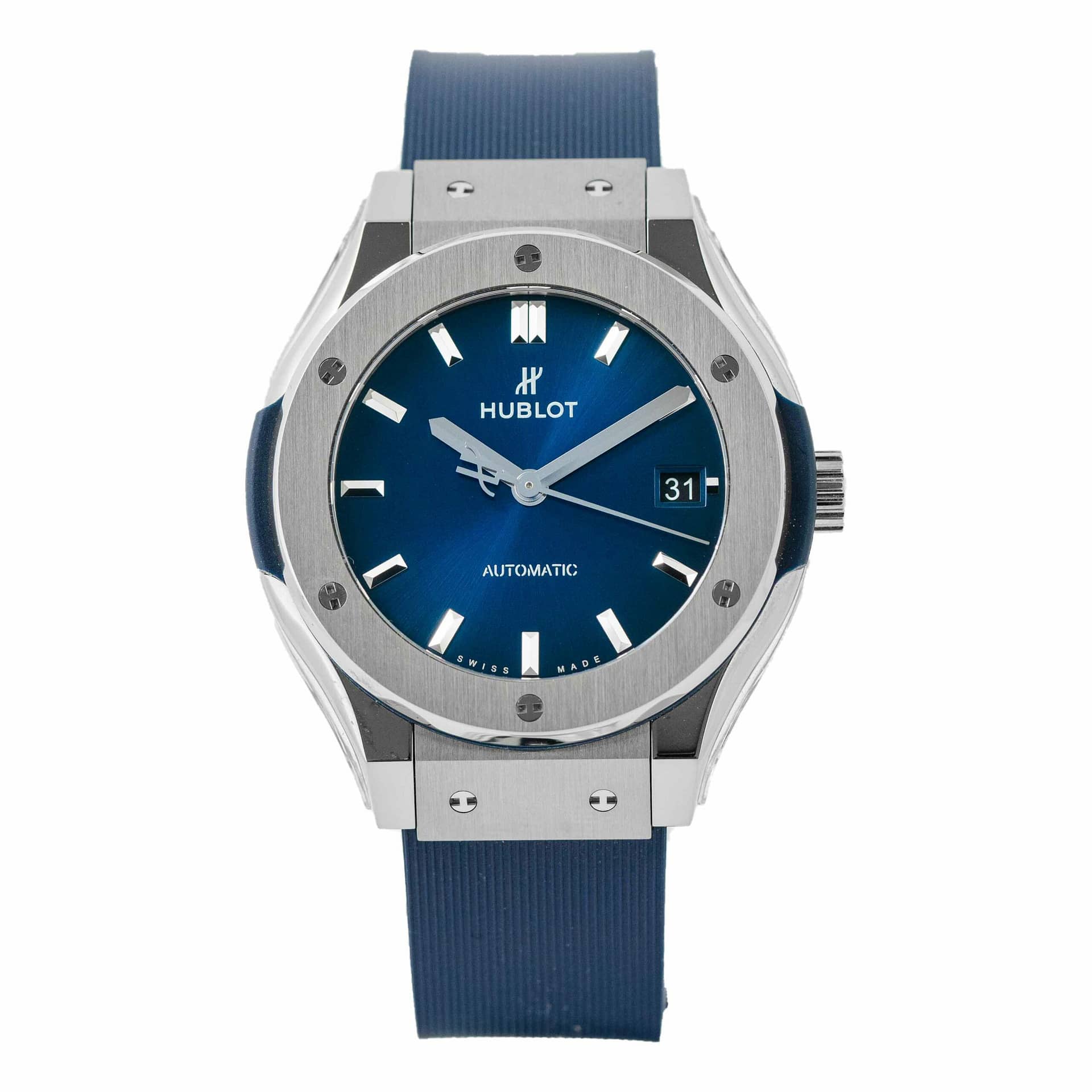 Pre-owned Hublot Classic Fusion Titanium 38mm (565.NX.7170.RX) — Shreve ...