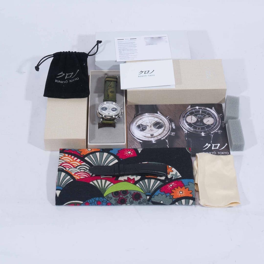 Kurono Tokyo Chronograph 1 Panda Dial L.E. (68 pces) Stainless