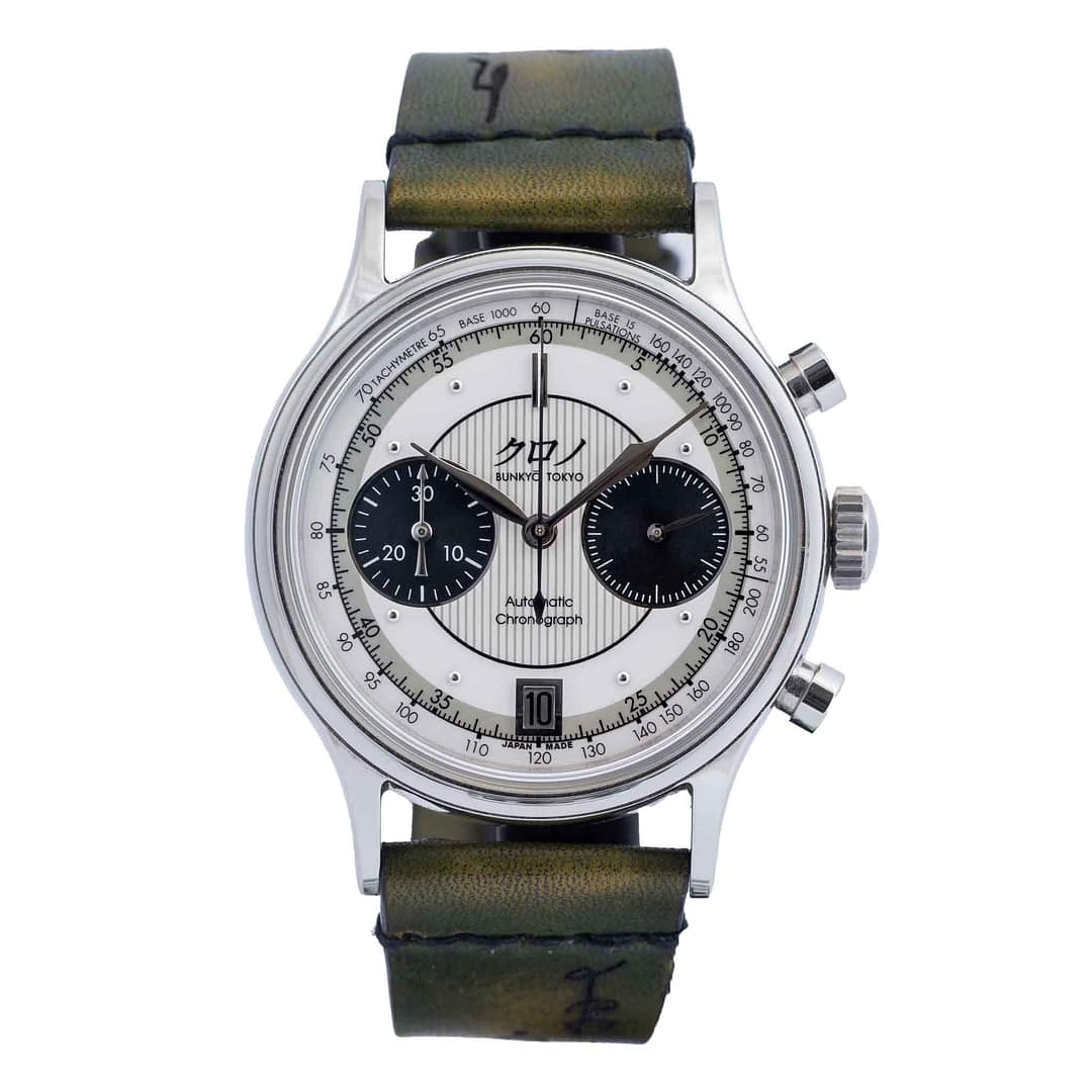 Kurono Tokyo Chronograph 1 Panda Dial L.E. (68 pces) Stainless