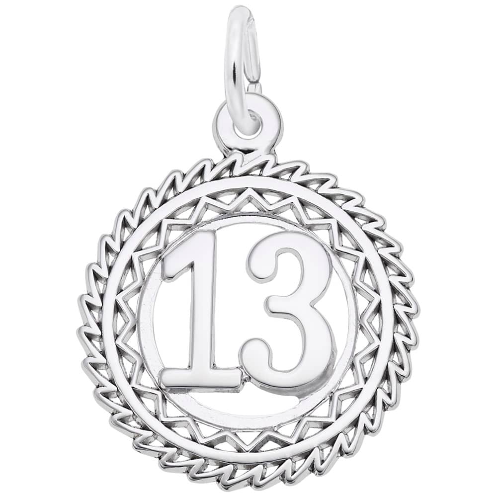 Rembrandt Sterling Silver Hot Air Balloon Charm