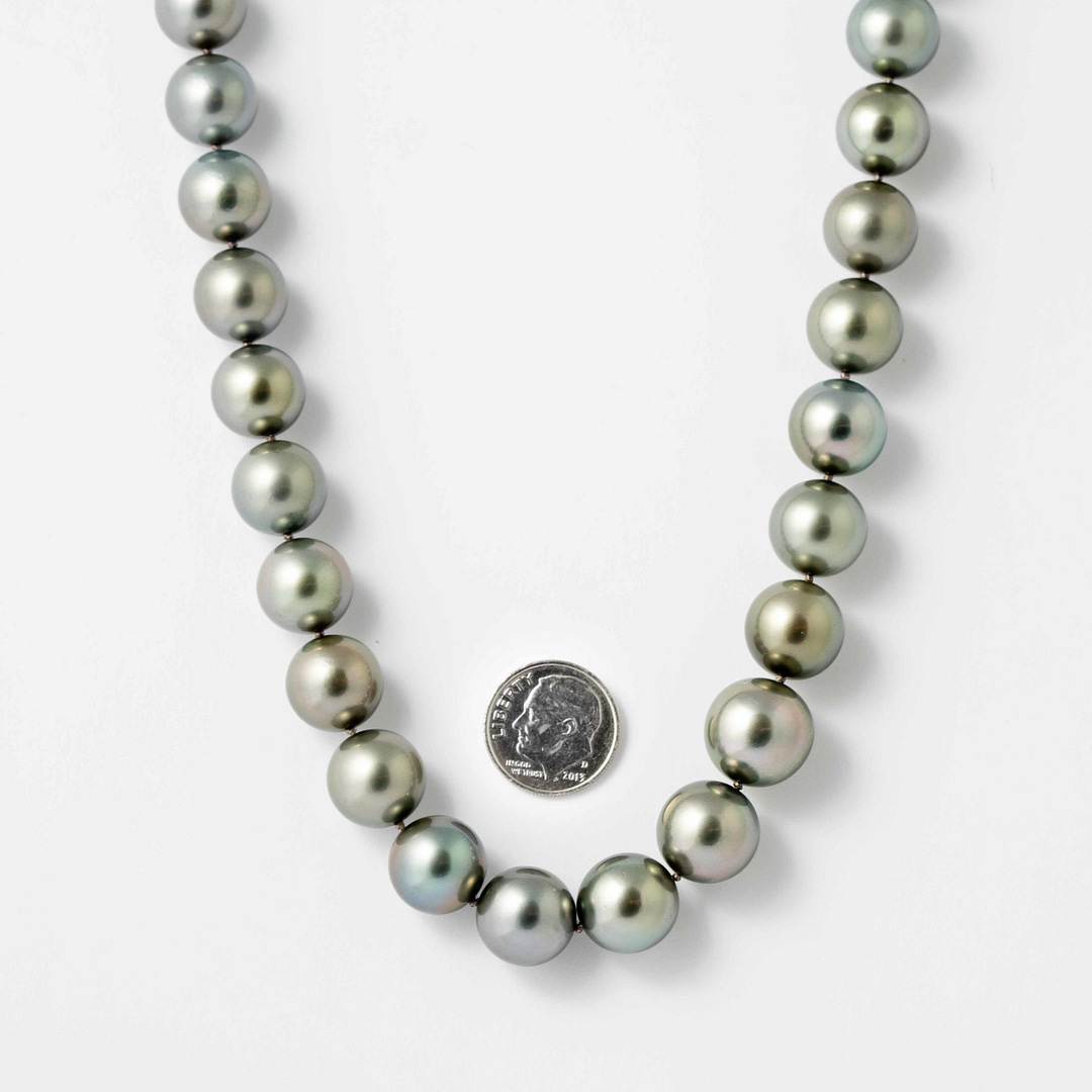 11mm-14mm Opera Length Tahitian Pearl Necklace