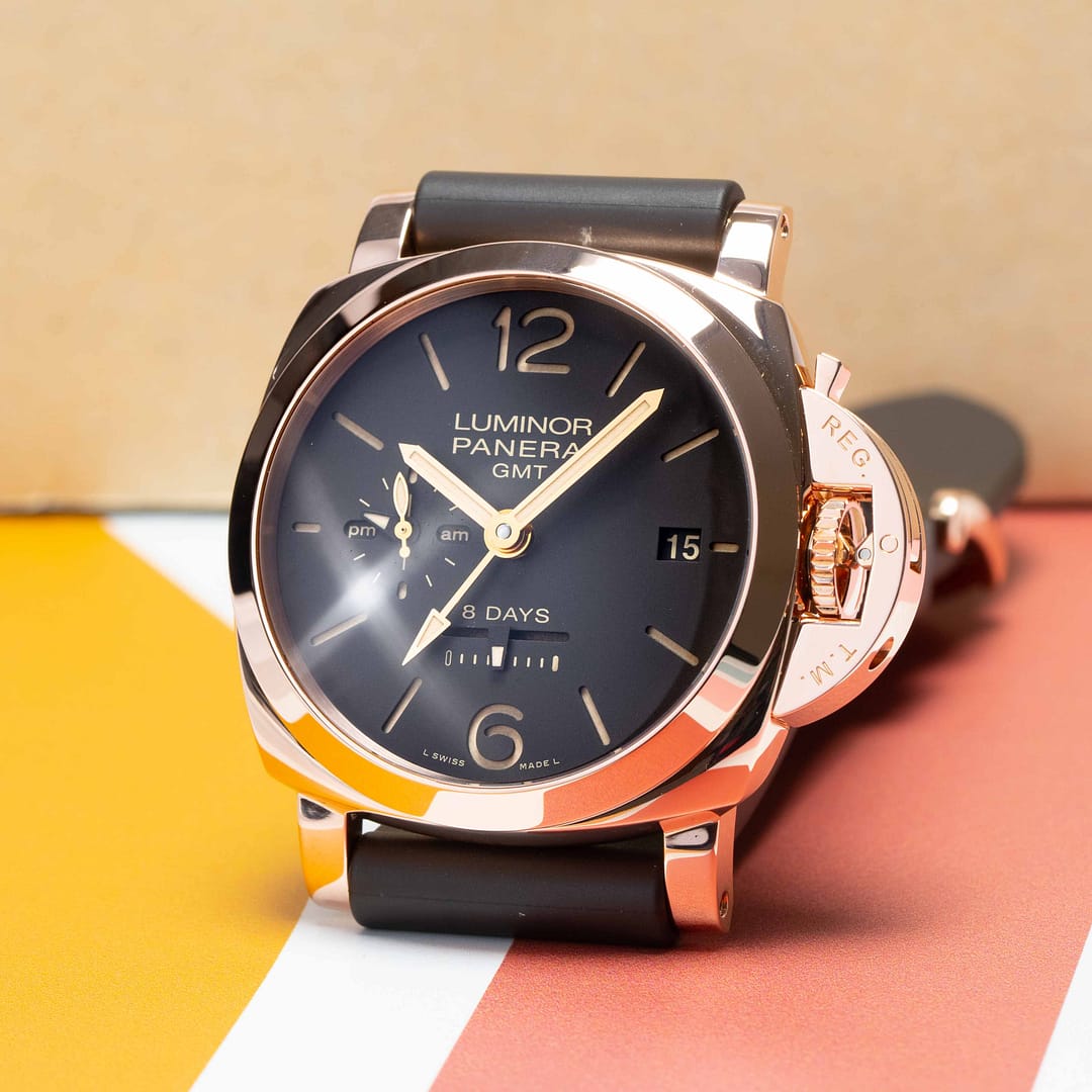 panerai luminor gmt 8 days