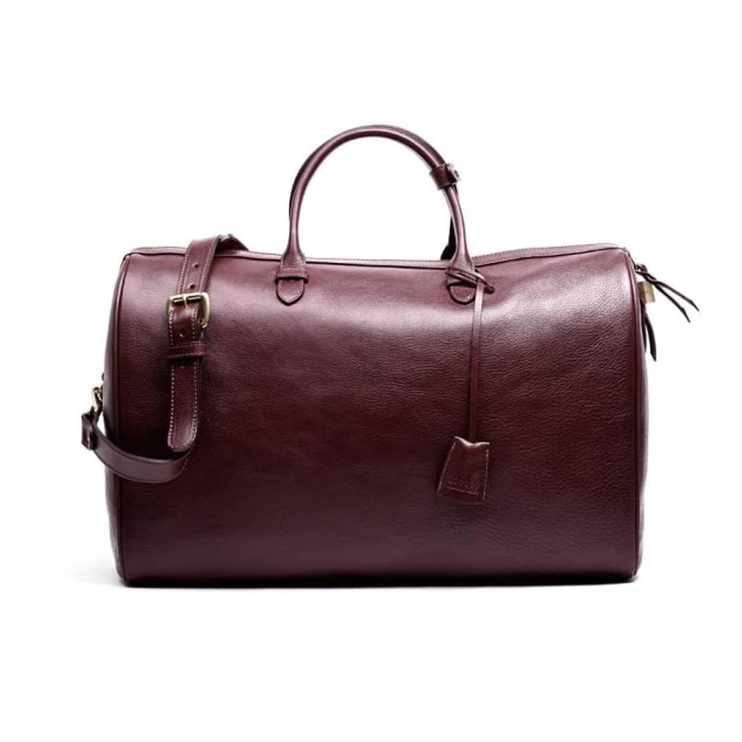 Lotuff No. 10 Weekender Bag in Cordovan Shreve Crump Low