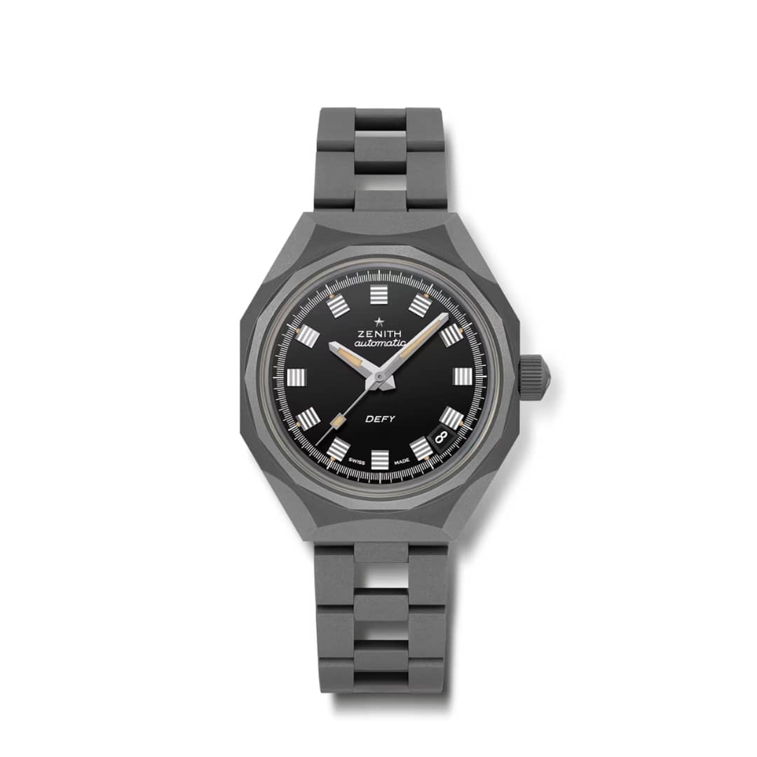 Zenith Defy Skyline Ceramic Black Automatic Watch 49.9300.3620/21