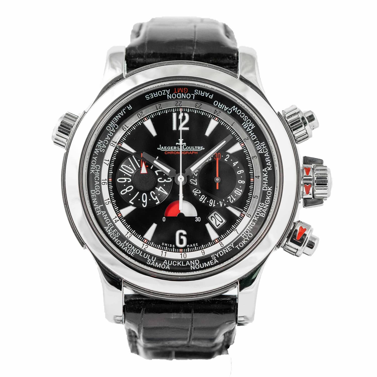 Pre-owned Jaeger-LeCoultre Master Compressor Extreme World Chronograph ...