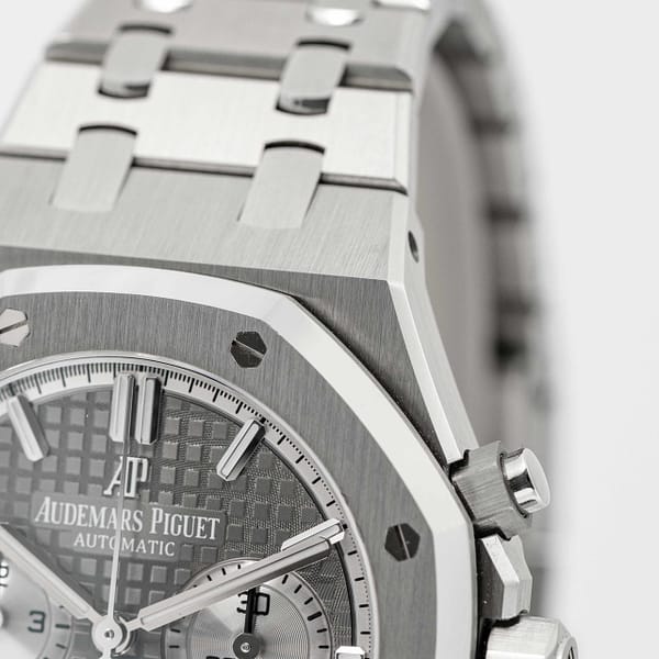 Audemars Piguet Royal Oak Chronograph 38mm Stainless Steel Ruthénium Dial  26315ST.OO.1256ST.02