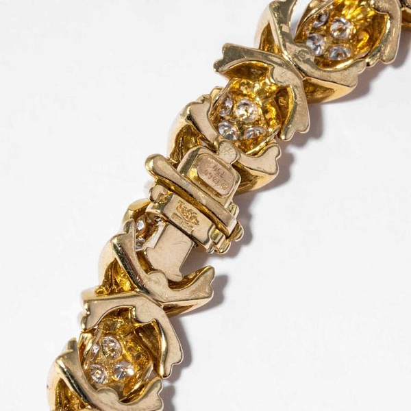 Tiffany & Co. Diamond Link Choker Necklace