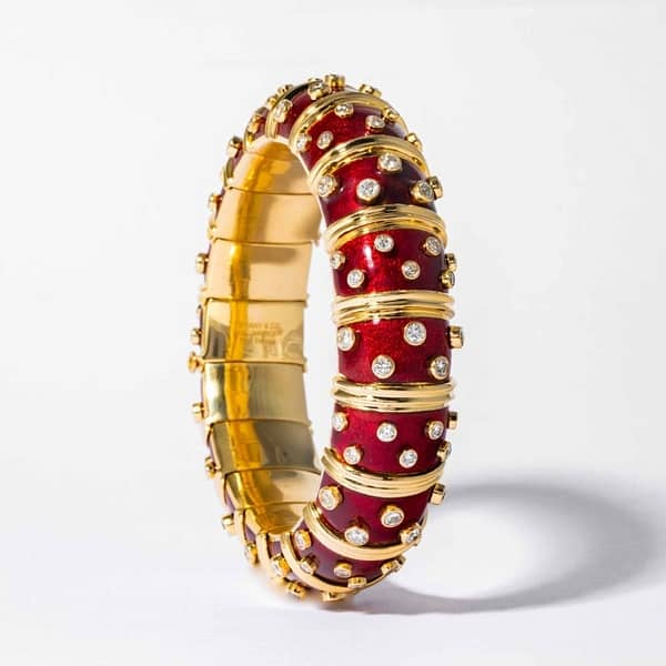 Bracelet Cordon Esperluette Diamant