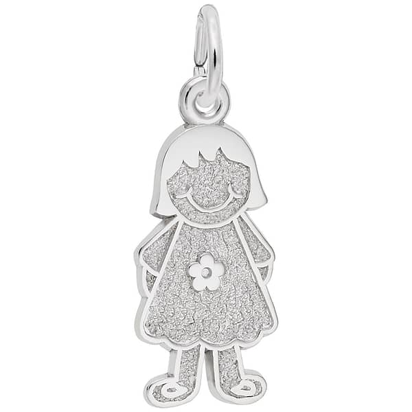 8 Book Charm Silver by TIJC SP1294 | (713) 783-2217