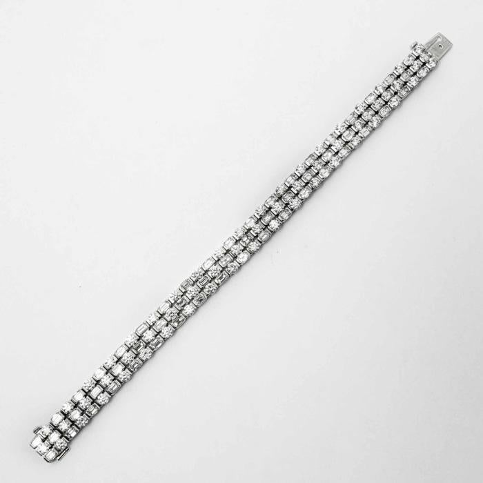 Pearde Design Sterling Silver Tennis Bracelet