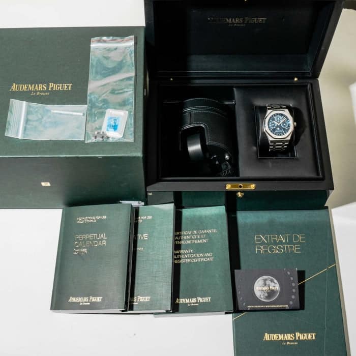 Audemars Piguet Royal Oak Perpetual Calendar Automatic Blue Dial Men's  Watch 26574PT.OO.1220PT.01 - Watches, Royal Oak Perpetual Calendar -  Jomashop
