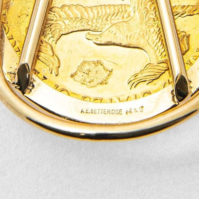 Cartier Vintage Sterling Silver & 18k Gold Money Clip