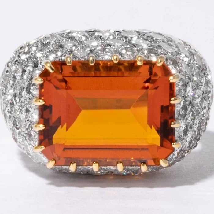 Orange Topaz Jewels
